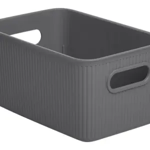 CESTA BAOBAB M ANTRACITA 18X27