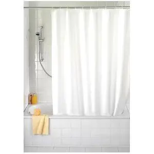 CORTINA BAÑO BLANCO 180X200 CM