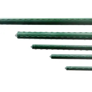 TUTOR ACERO PLASTIFICADO VERDE