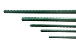 TUTOR ACERO PLASTIFICADO VERDE