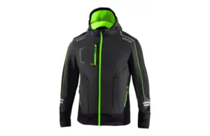 CHAQUETA TECH GR/VE FLUOR M 02