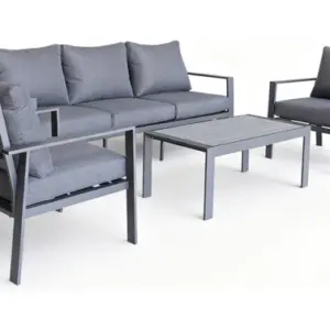 CONJUNTO CAFE ALUMINIO ROMA