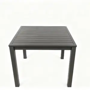 MESA ALUMINIO CUADRADA 93X93 C