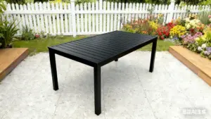 MESA ALUMINIO RECTANGULAR 175X