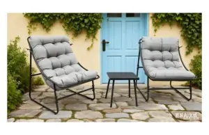 SILLON ACERO C/COJIN 2U - MESI