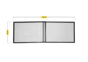 MOSQ. VENT. EXTENS. ALUM. 50X7