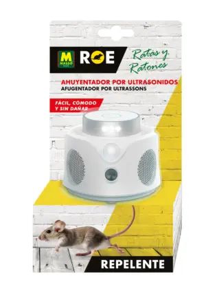 REPELENTE ULTRASONIDO RATAS Y