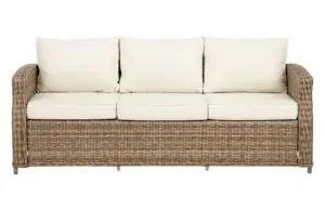 SOFA RATAN 3 PLAZAS NATURAL