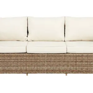 SOFA RATAN 3 PLAZAS NATURAL