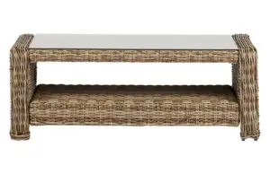 MESA BAJA RATAN NATURAL