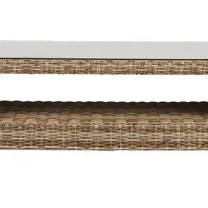 MESA BAJA RATAN NATURAL