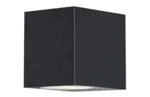 APLIQUE EXTERIOR CONFO NEGRO 1