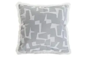 COJIN POLIESTER IMPRESO GRIS T