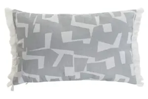 COJIN POLIESTER IMPRESO GRIS T