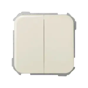 CONMUTADOR DOBLE MARFIL S31