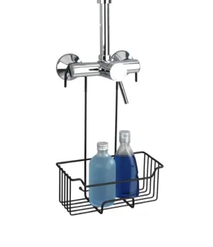 CESTO DUCHA INOX NEGRO Serie M