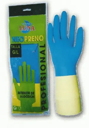 GUANTE NEOPRENO AM/AZ XL10