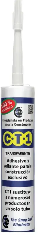 ADHESIVO SELLADOR TRANSPARENTE