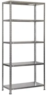 ESTANTERIA 5B TORN 1800X900X40