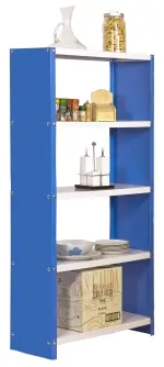 ESTANTERIA 5B TORN 1600X800X30