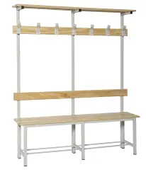 BANCO CON PERCHA 1500X1800X350