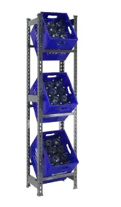 ESTANTERIA 3B S/T 1800X400X300