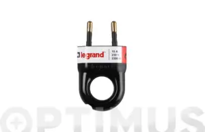 CLAVIJA 10A C/ANILLA NEGRA