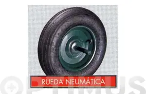 RUEDA CARRET.OBRA 350X80MM NEU