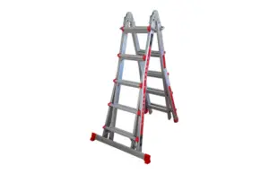 ESCALERA TELESCOPICA ALUMINIO