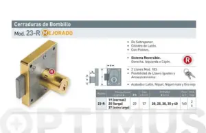 CERRAD. SOBREP. 23R/30 LTDO. B