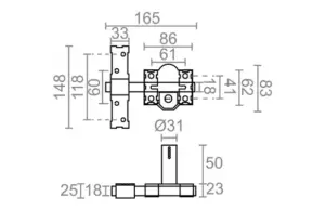 CERROJO LATON CRR11 10862