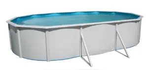 PISCINA ACERO OVALADA 640X336X