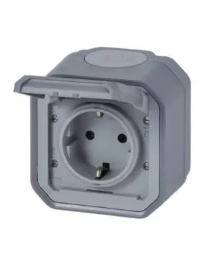 BASE SCHUKO SUPERFICIE GRIS IP