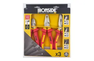 JUEGO DE ALICATES, VDE, 3 PIEZ