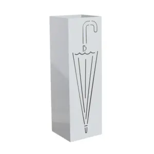 PARAGÜERO METAL PARAGÜAS BLANC