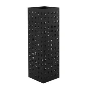 PARAGÜERO METAL LETRAS NEGRO