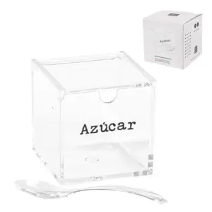 AZUCARERO ACRILICO+CUCHARA