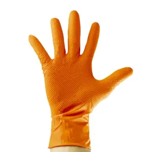 GUANTE DESECHABLE DIAM NARANJA