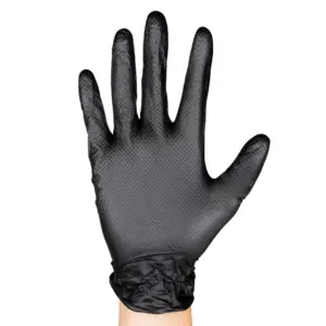 GUANTE DESECHABLE DIAM NEGRO 1