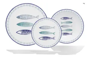 VAJILLA 18PZS SARDINAS 4666000