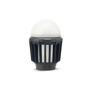 BOMBILLA ANTIMOSQ RECARG NEGRO