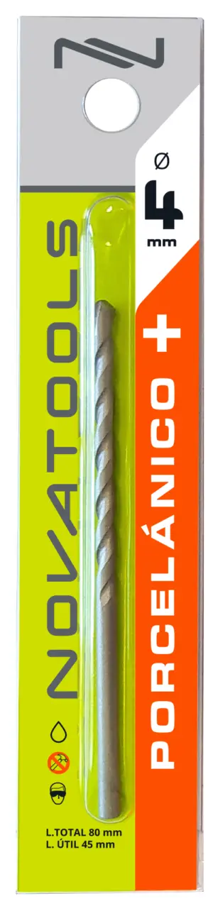 BROCA PORCELANICO 4MM QTC00400