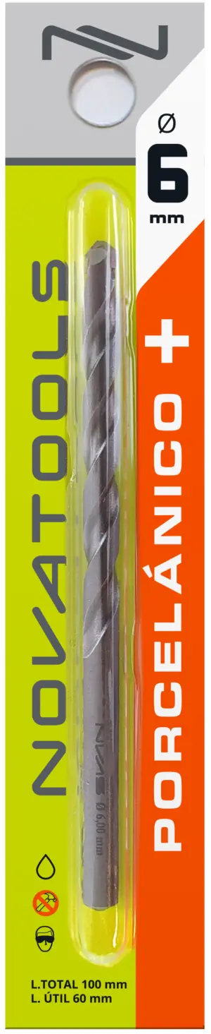 BROCA PORCELANICO 6MM QTC00600