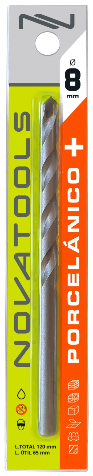 BROCA PORCELANICO 8MM QTC00800