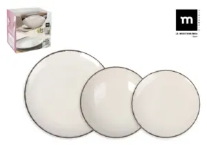 VAJILLA 12PCS MONACO ANLLO