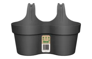 MACETA BALCON DUO ANTRACITA