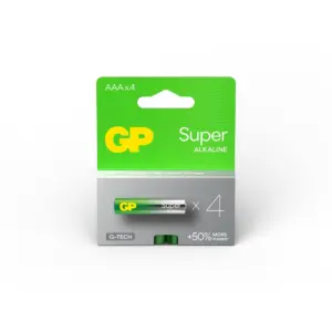 PILA ALCALINA SUPER LR03 AAA 4