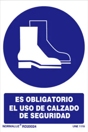 SEÑAL OBLIG USO CALZADO SEGURI