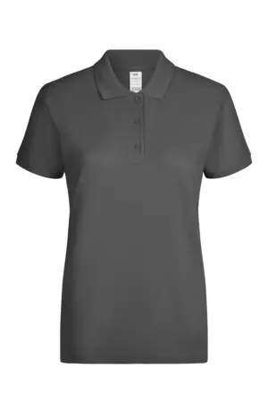POLO MANGA CORTA 210GR GRIS MU