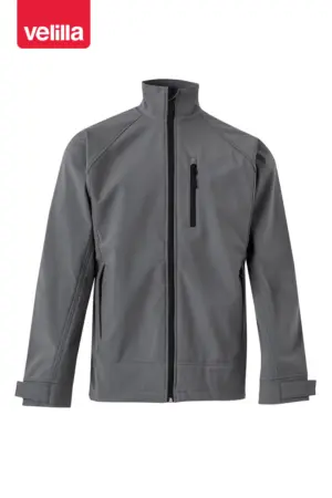 CAZADORA SOFTSHELL GRIS T 2XL
